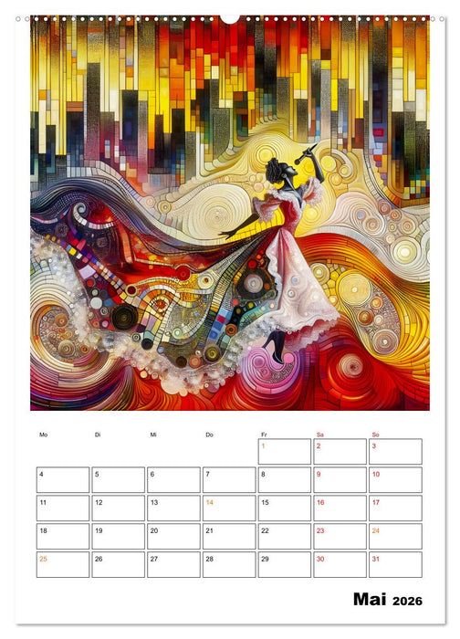 Taktvoll – Rhythmische Eleganz (CALVENDO Premium Wandkalender 2026)