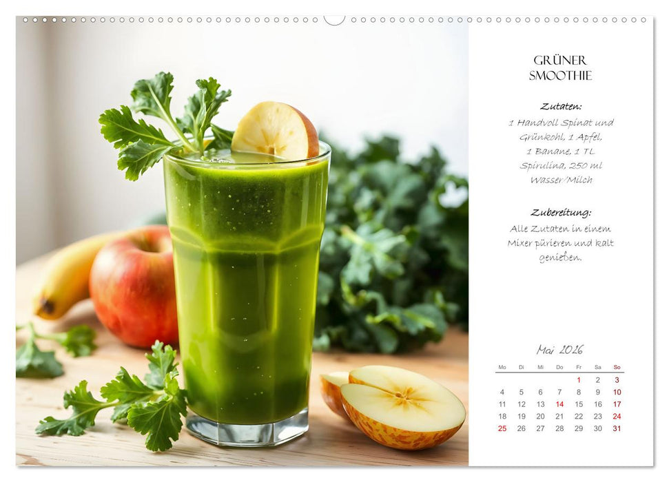 Superfood Power - Gesunde und leckere Superfood-Snacks (CALVENDO Premium Wandkalender 2026)