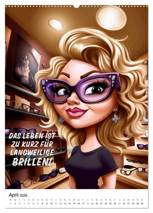 Optikersprüche (CALVENDO Wandkalender 2026)