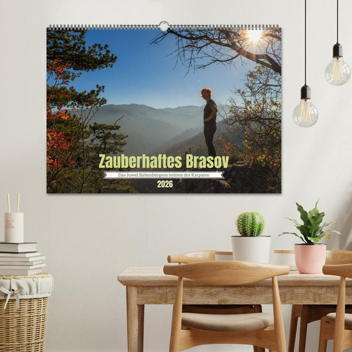 Zauberhaftes Brasov - Das Juwel Siebenbürgens imitten der Karpaten (CALVENDO Wandkalender 2026)