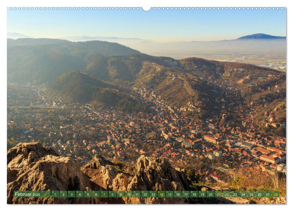 Zauberhaftes Brasov - Das Juwel Siebenbürgens imitten der Karpaten (CALVENDO Wandkalender 2026)