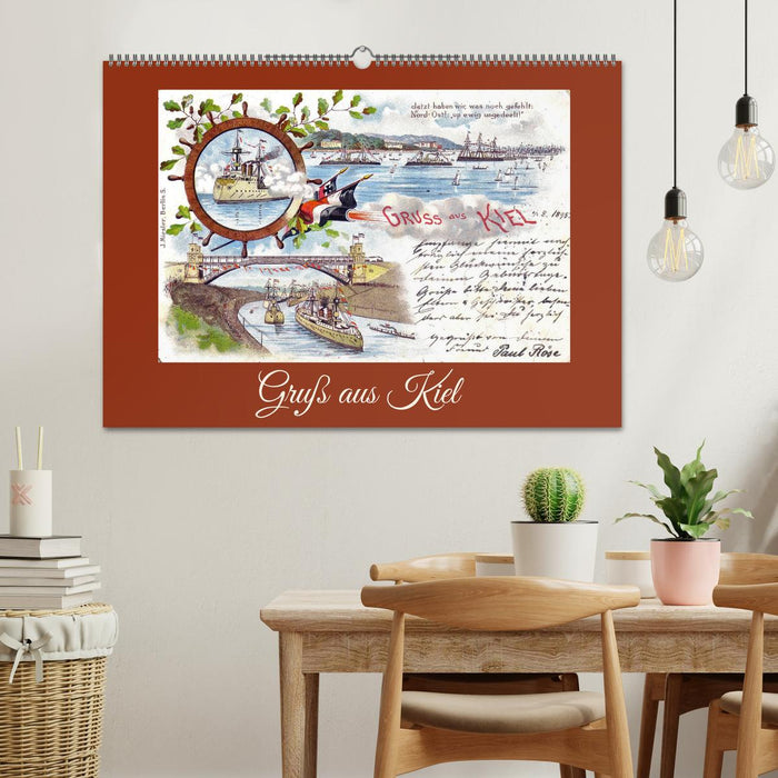 Gruß aus Kiel (CALVENDO Wandkalender 2026)