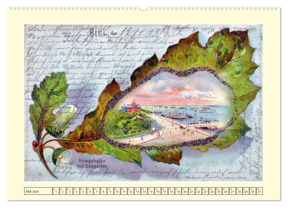 Gruß aus Kiel (CALVENDO Wandkalender 2026)