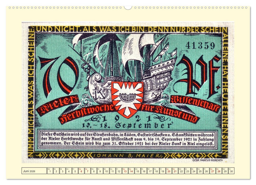 Gruß aus Kiel (CALVENDO Wandkalender 2026)