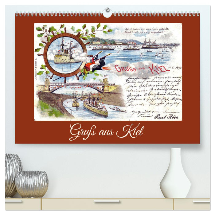 Gruß aus Kiel (CALVENDO Premium Wandkalender 2026)