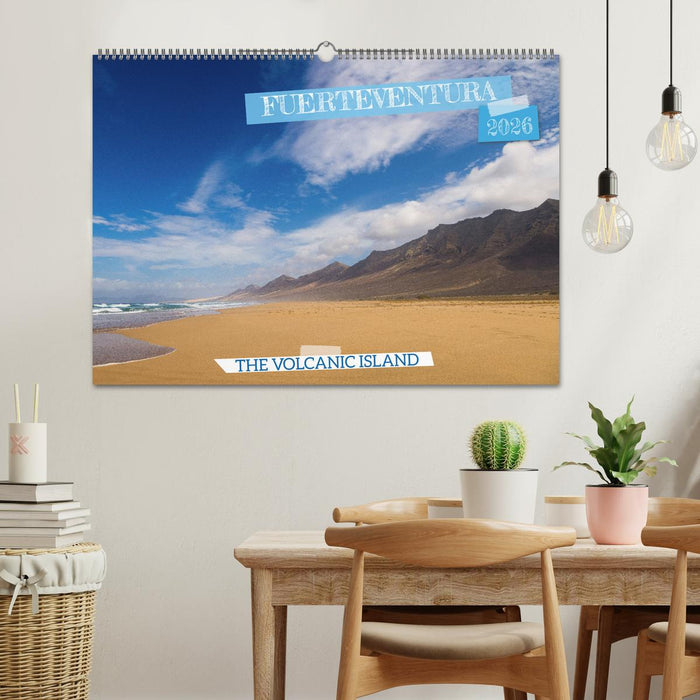 Fuerteventrua The volcanic island (CALVENDO Monthly Calendar 2026)
