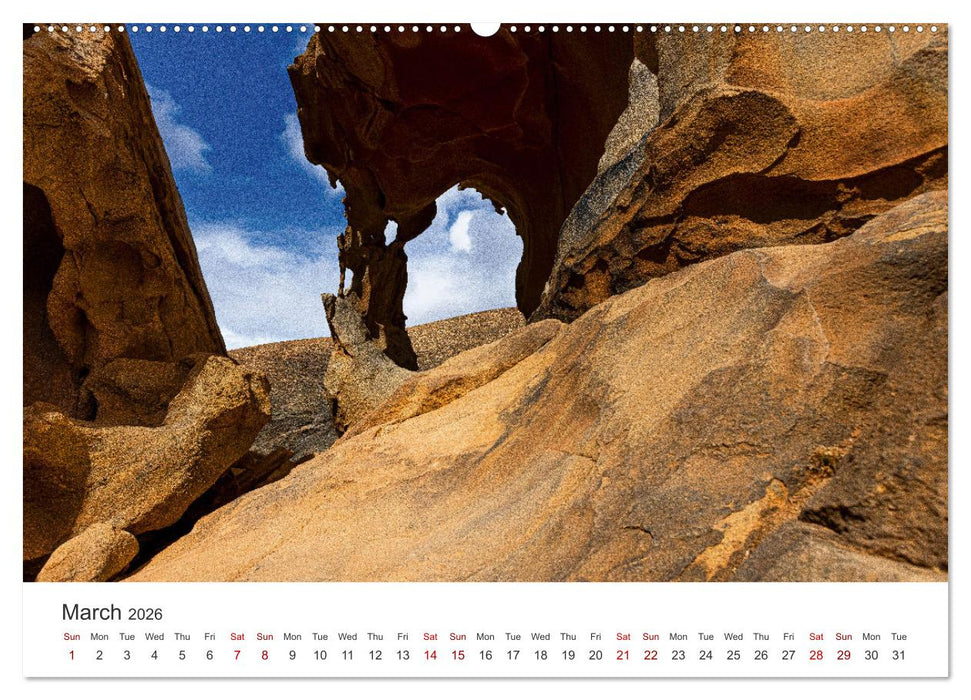 Fuerteventrua The volcanic island (CALVENDO Premium-Calendar 2026)