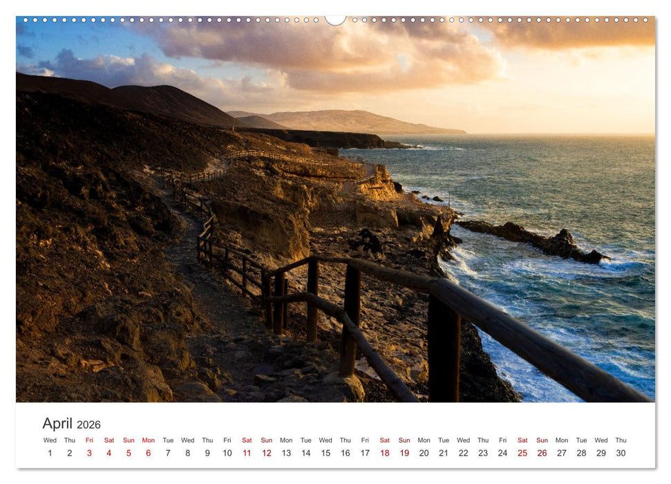 Fuerteventrua The volcanic island (CALVENDO Premium-Calendar 2026)
