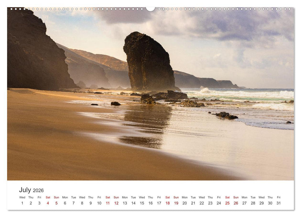 Fuerteventrua The volcanic island (CALVENDO Premium-Calendar 2026)