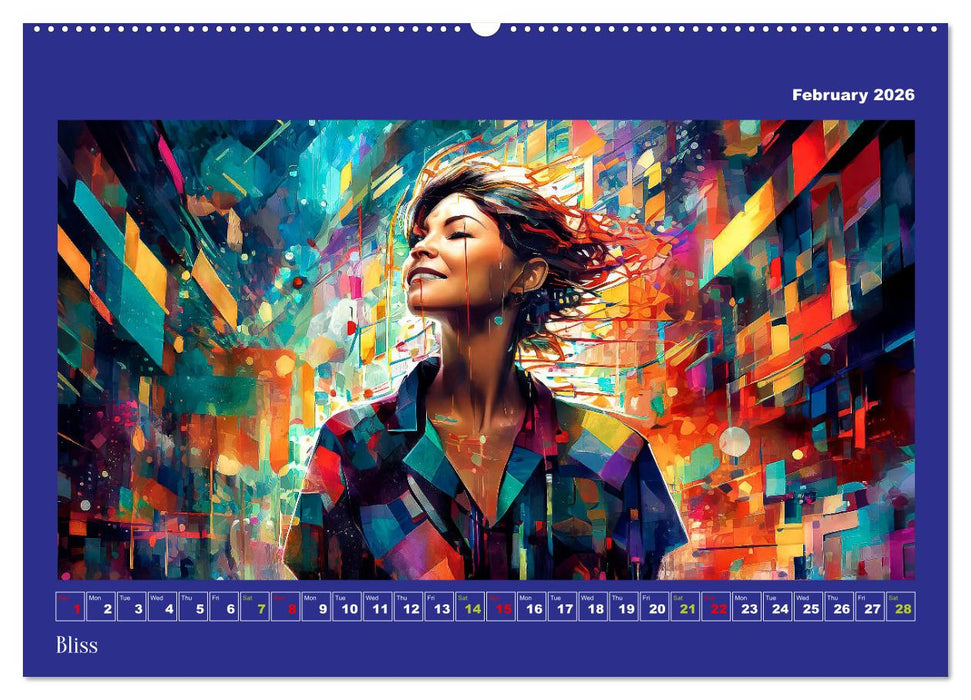 Pixelated Passions (CALVENDO Monthly Calendar 2026)