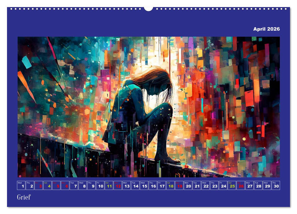 Pixelated Passions (CALVENDO Monthly Calendar 2026)