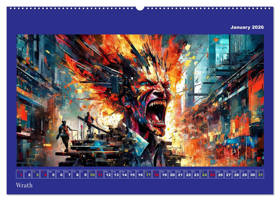 Pixelated Passions (CALVENDO Premium-Calendar 2026)