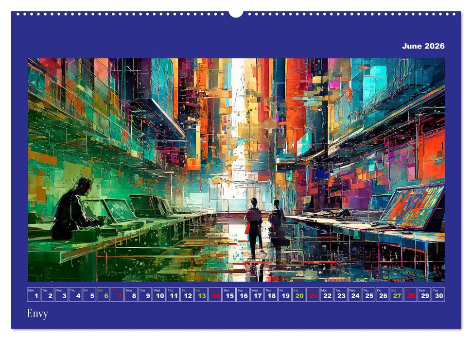 Pixelated Passions (CALVENDO Premium-Calendar 2026)