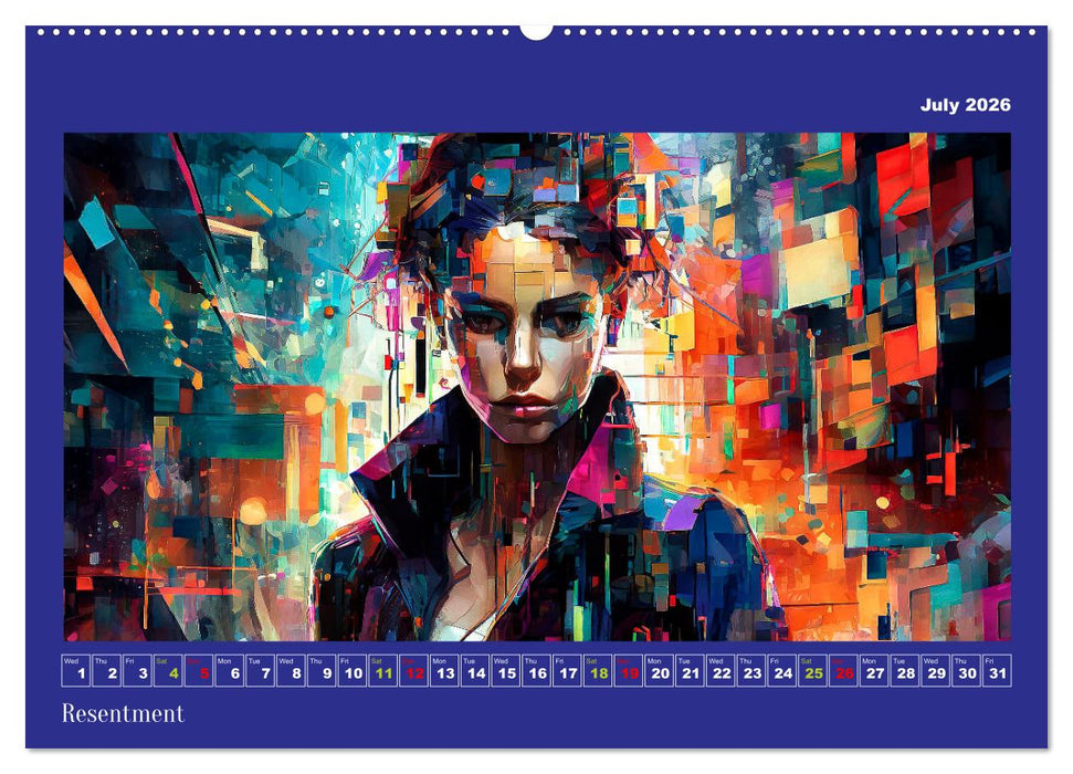 Pixelated Passions (CALVENDO Premium-Calendar 2026)