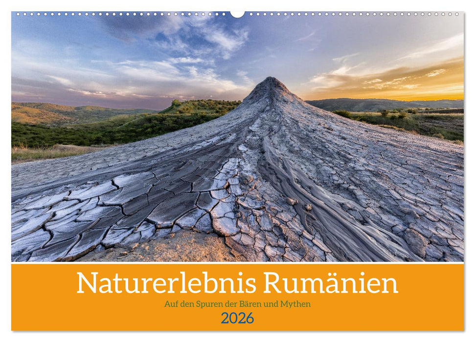 Naturerlebnis Rumänien - Auf den Spuren der Bären und Mythen (CALVENDO Wandkalender 2026)