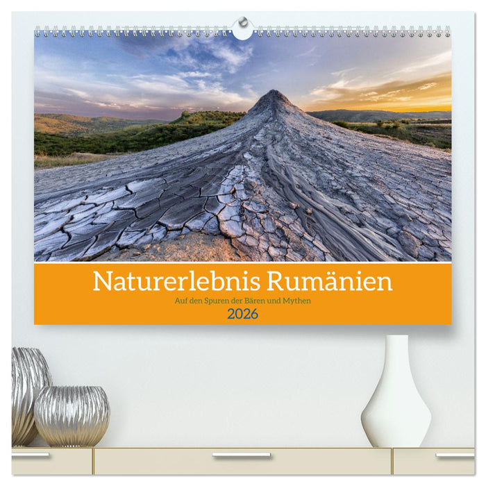Naturerlebnis Rumänien - Auf den Spuren der Bären und Mythen (CALVENDO Premium Wandkalender 2026)
