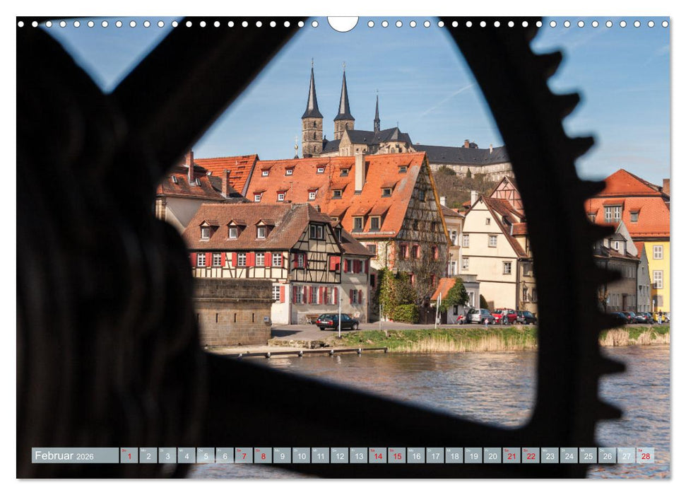 Unterwegs in Bamberg (CALVENDO Wandkalender 2026)