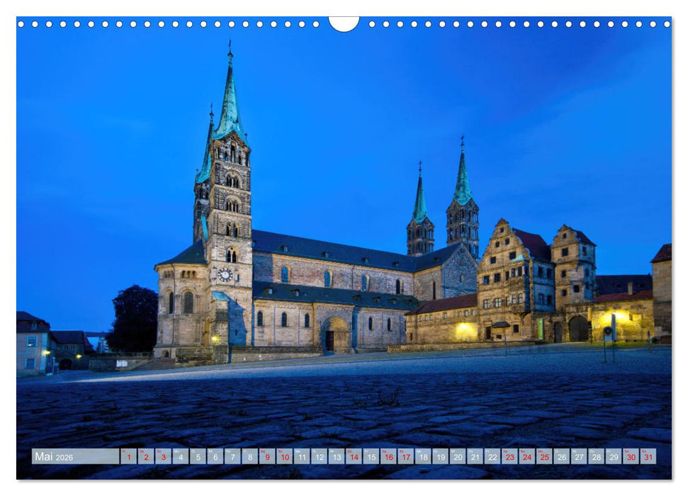 Unterwegs in Bamberg (CALVENDO Wandkalender 2026)