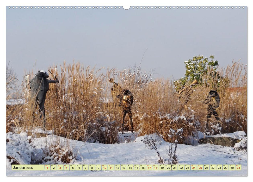 Weinregion Bergstraße Burgen, Wein und Mandelblüte (CALVENDO Wandkalender 2026)