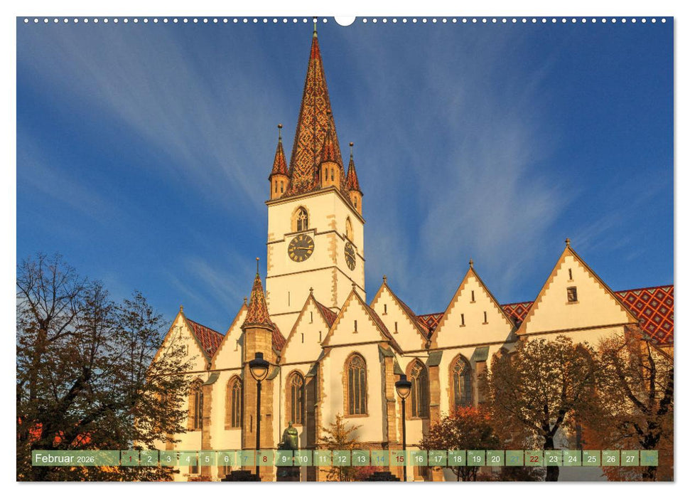 Zauberhaftes Sibiu - Die Perle Siebenbürgens in Rumänien (CALVENDO Wandkalender 2026)
