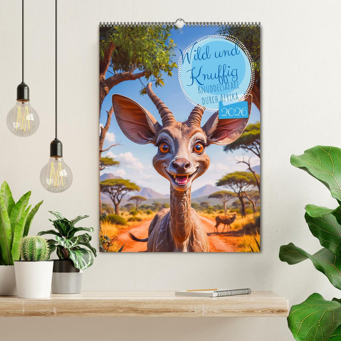 Wild und Knuffig – Knuddelsafari durch Afrika (CALVENDO Wandkalender 2026)