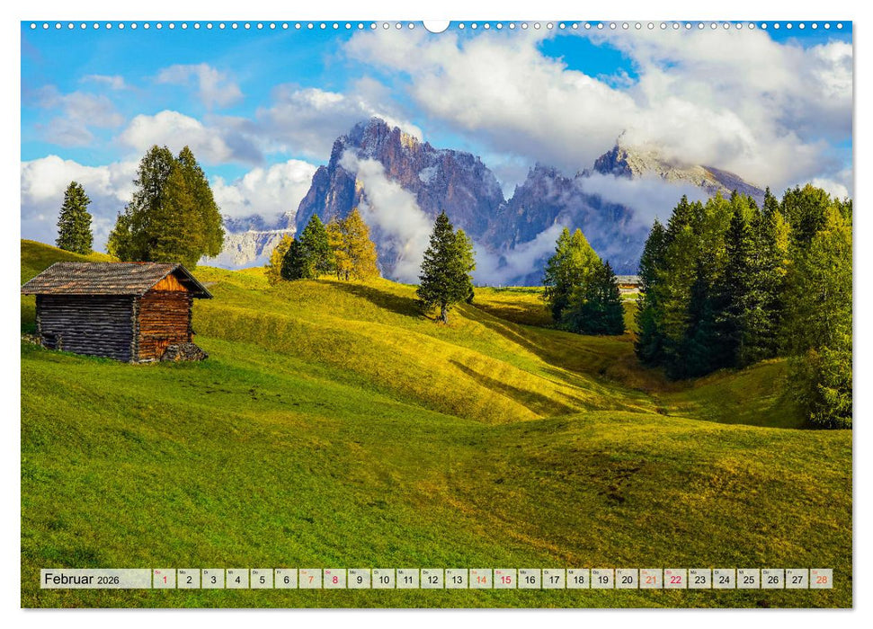Südtirol Impressionen (CALVENDO Premium Wandkalender 2026)