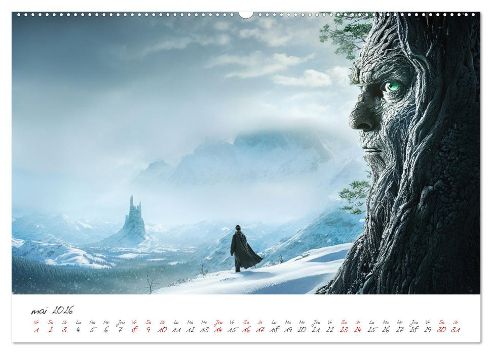 Une étrange forêt - Le monde surprenant des sous-bois (CALVENDO Calendrier supérieur 2026)