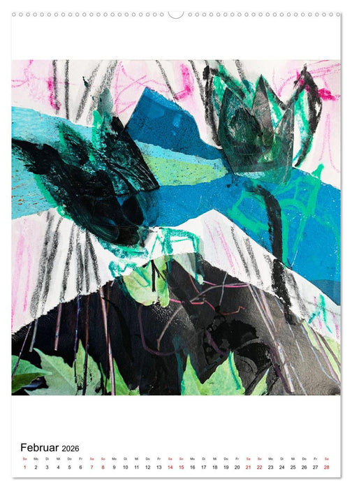 Poetische Miniaturen Florales (CALVENDO Wandkalender 2026)