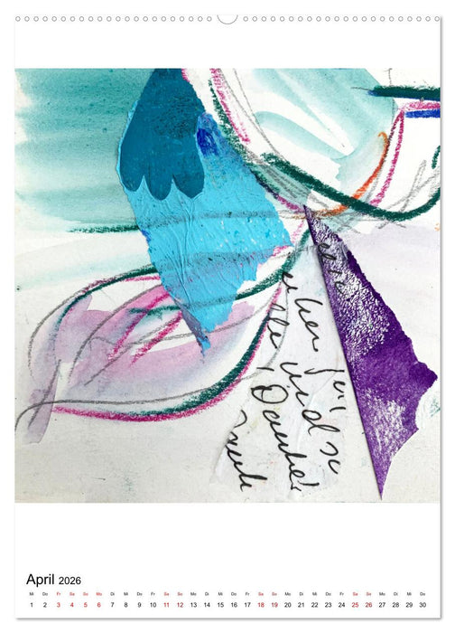 Poetische Miniaturen Florales (CALVENDO Wandkalender 2026)