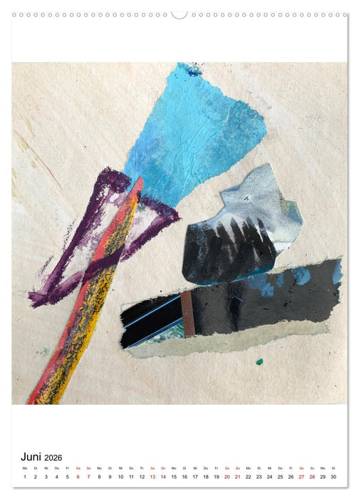 Poetische Miniaturen Florales (CALVENDO Premium Wandkalender 2026)