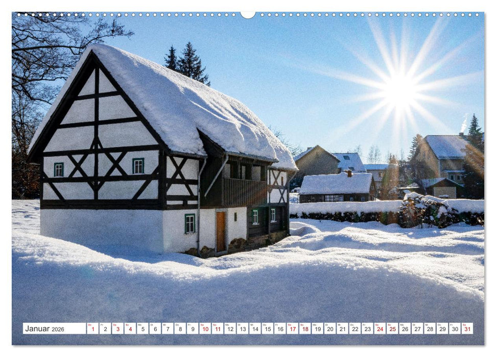 Zwischen Spree und Neiße - Ein Jahr in der Lausitzer Vielfalt (CALVENDO Premium Wandkalender 2026)