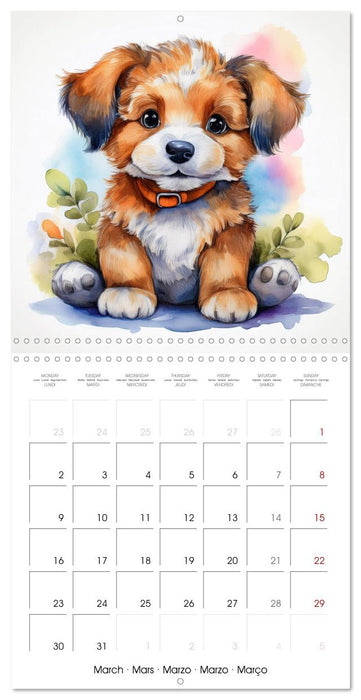 Renard Rexi et ses amis - mon premier agenda (CALVENDO Calendrier mensuel 2026)