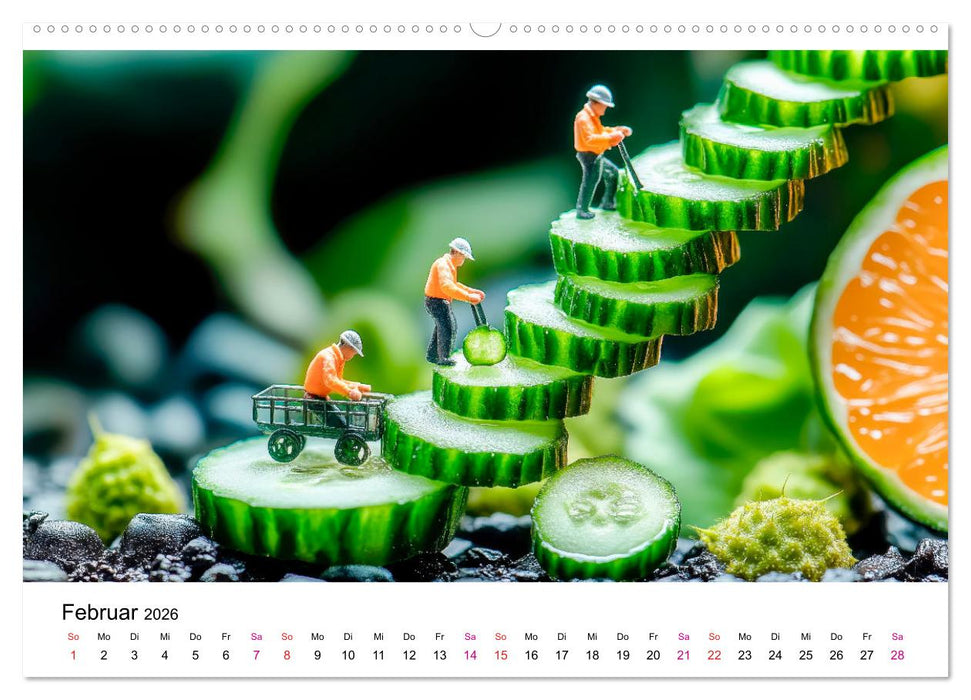 Winzige Welten - die kleinen Helfer des Jahres (CALVENDO Wandkalender 2026)