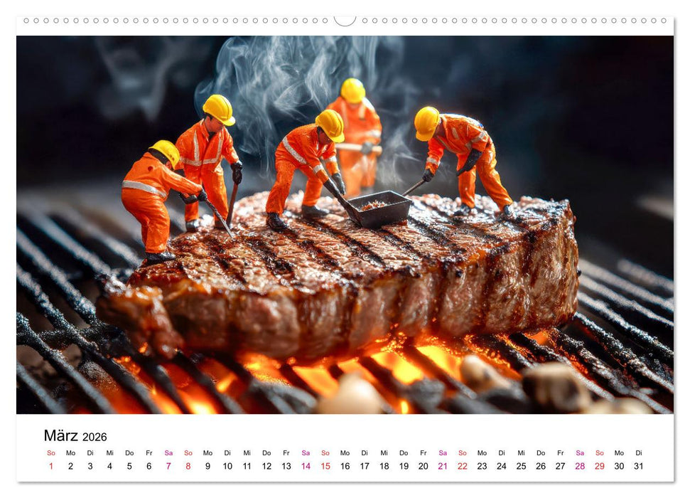 Winzige Welten - die kleinen Helfer des Jahres (CALVENDO Wandkalender 2026)