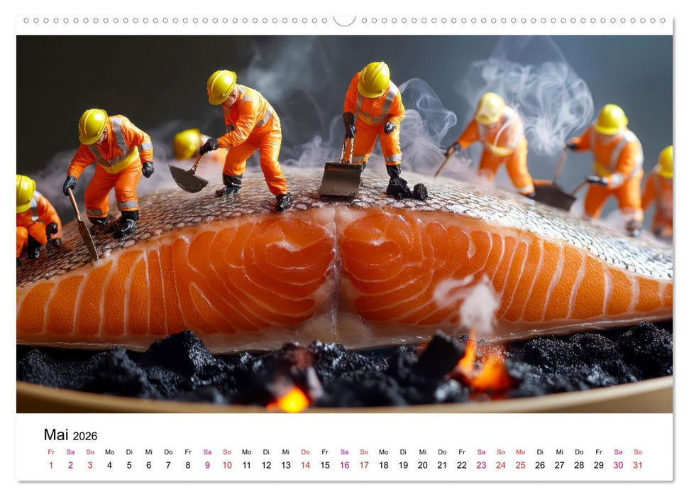 Winzige Welten - die kleinen Helfer des Jahres (CALVENDO Wandkalender 2026)