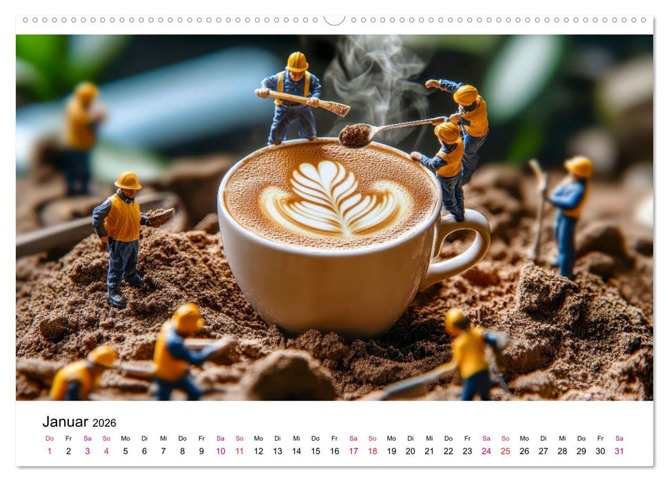 Winzige Welten - die kleinen Helfer des Jahres (CALVENDO Premium Wandkalender 2026)