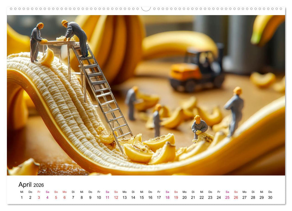 Winzige Welten - die kleinen Helfer des Jahres (CALVENDO Premium Wandkalender 2026)