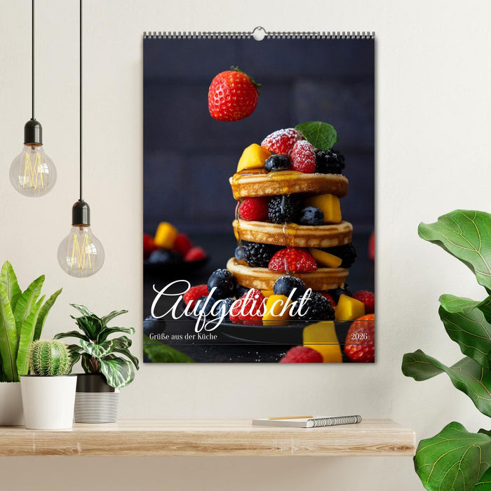 Aufgetischt (CALVENDO Wandkalender 2026)