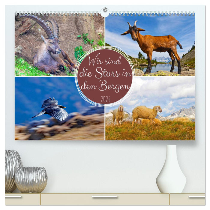 Wir sind die Stars in den Bergen (CALVENDO Premium Wandkalender 2026)