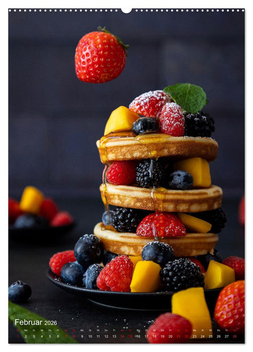 Aufgetischt (CALVENDO Premium Wandkalender 2026)