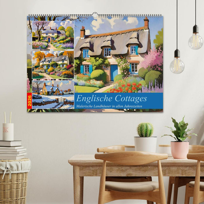 Englische Cottages (CALVENDO Wandkalender 2026)