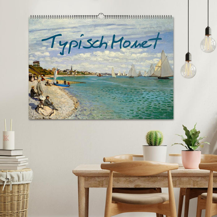 Typisch Monet (CALVENDO Wandkalender 2026)