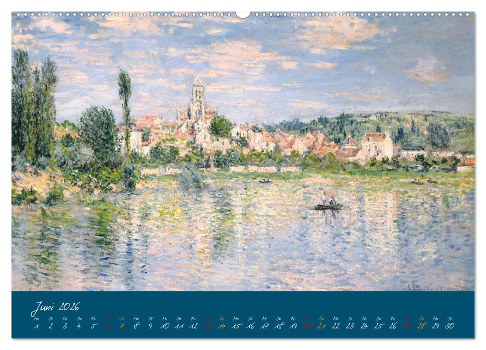 Typisch Monet (CALVENDO Wandkalender 2026)