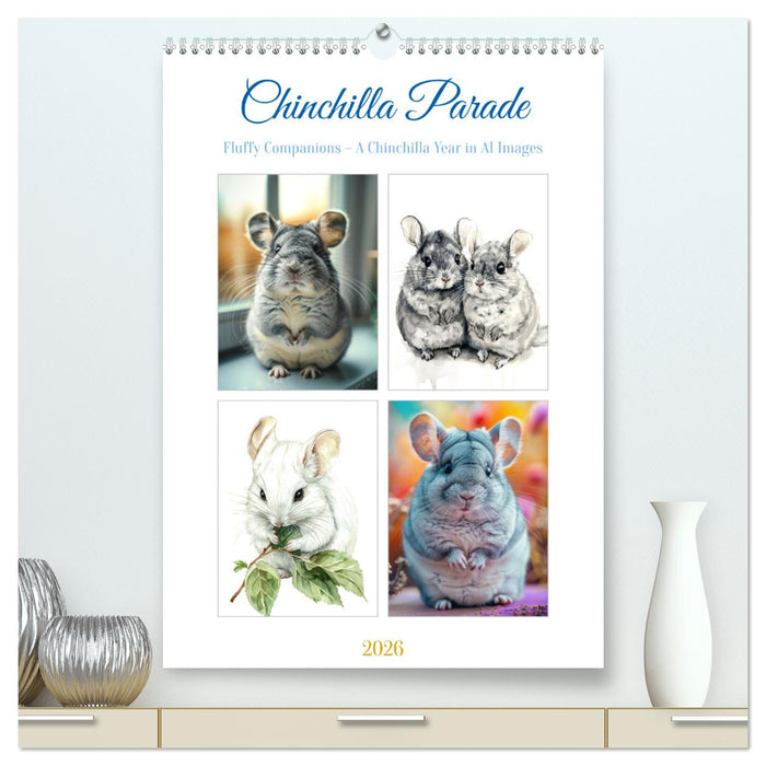 Chinchilla Parade (CALVENDO Premium-Calendar 2026)
