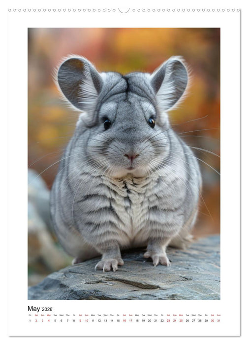 Chinchilla Parade (CALVENDO Premium-Calendar 2026)