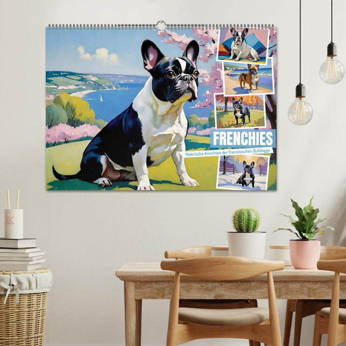 Frenchies (CALVENDO Wandkalender 2026)