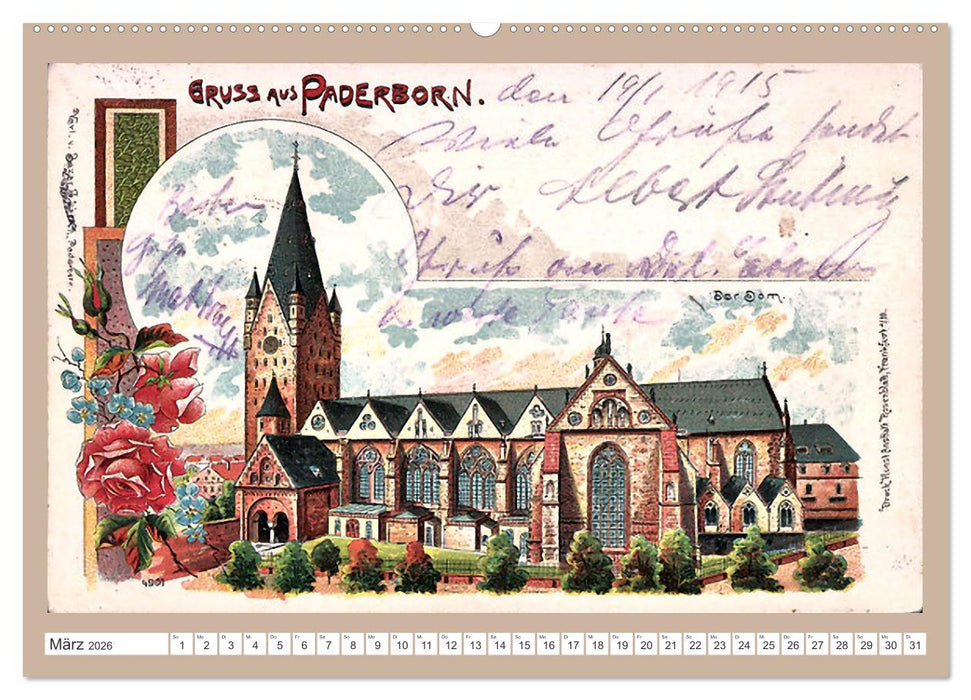Gruß aus Paderborn (CALVENDO Wandkalender 2026)