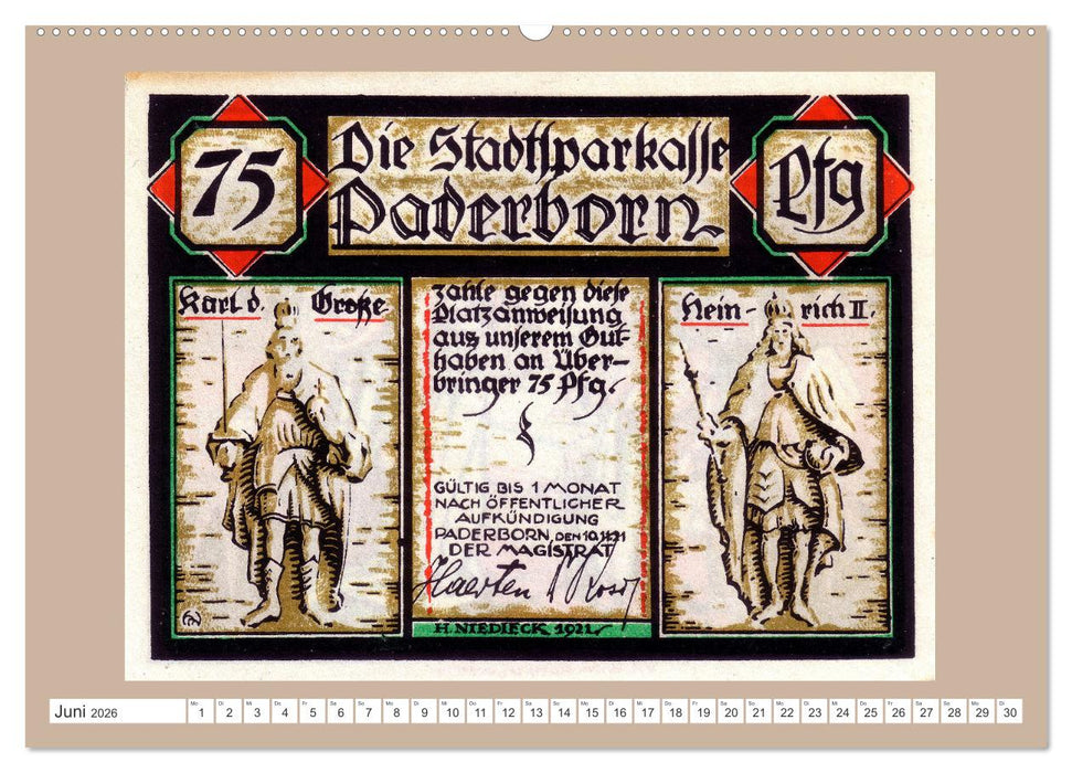 Gruß aus Paderborn (CALVENDO Wandkalender 2026)