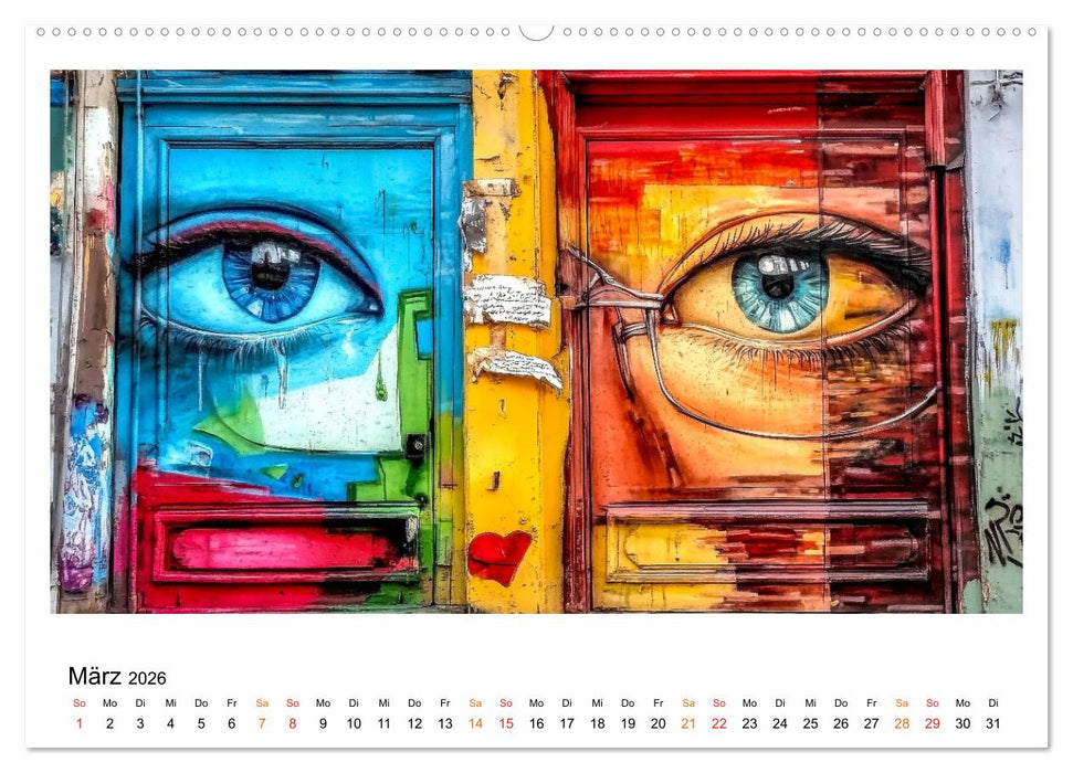 Magische Farbwelten der Erde (CALVENDO Wandkalender 2026)