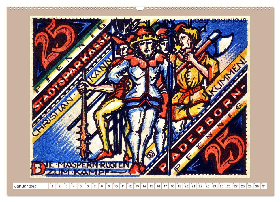 Gruß aus Paderborn (CALVENDO Premium Wandkalender 2026)